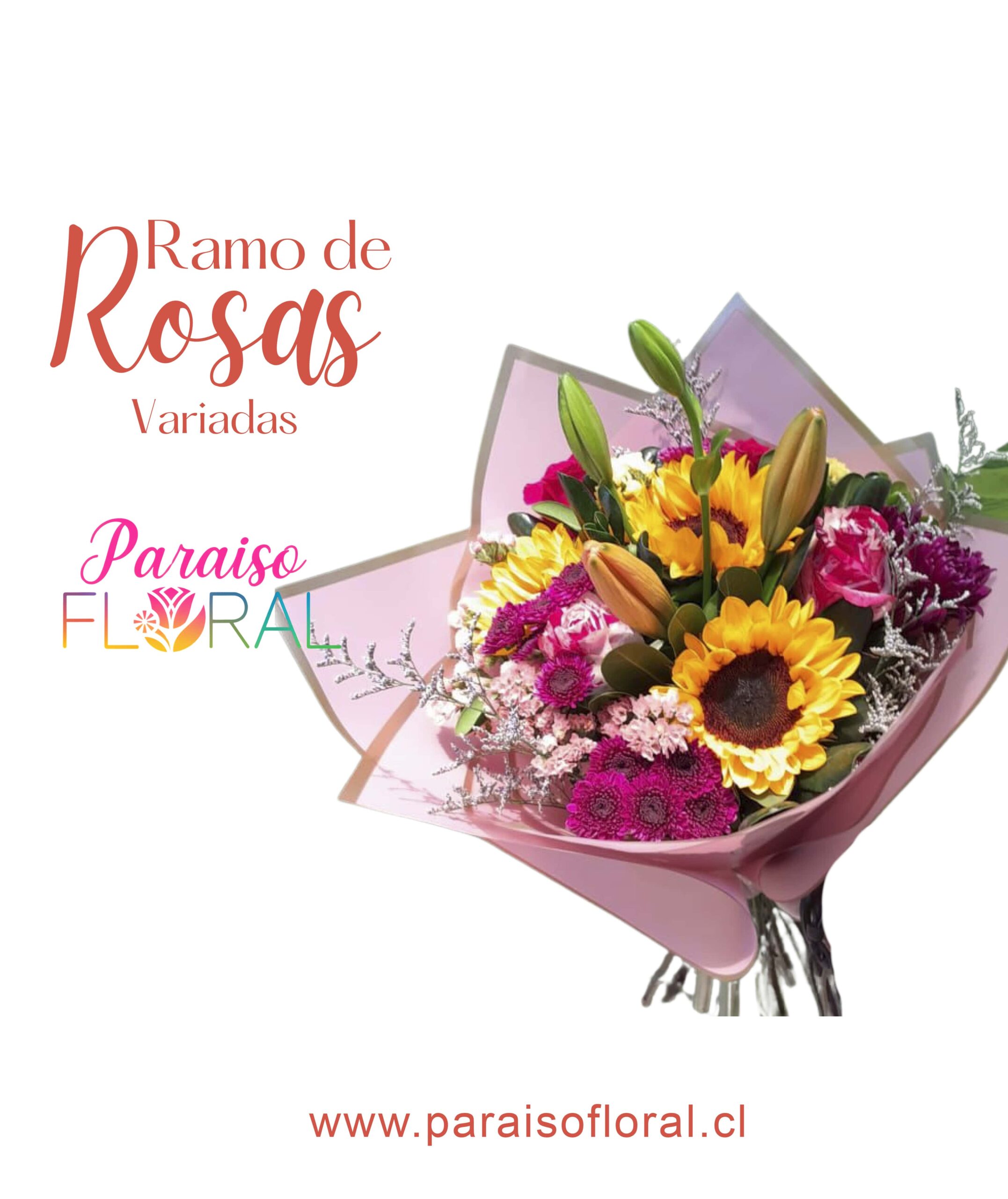 Ramo de Rosas Variadas
