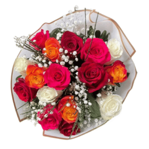 Ramo de 14 Rosas Surtidas