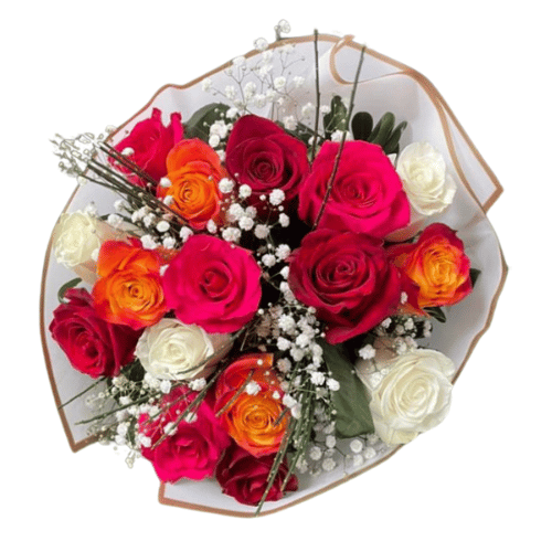 Ramo de 14 Rosas Surtidas