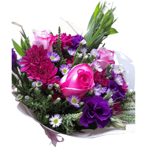 Ramo mixto tonos violetas