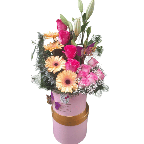 Box de Flores Vibrantes