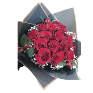 Ramo de Rosas en bello papel