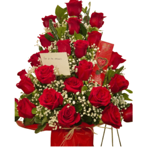 Arreglo de Rosas y Chocolate