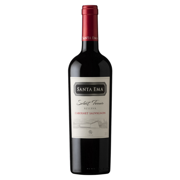 Vino santa ema Cabernet Sauvignon 750 cc.