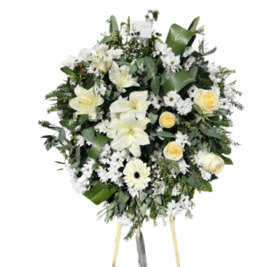 Arreglo de Condolencias con lirios