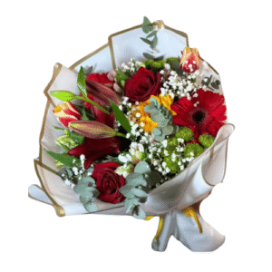 Ramo Mixto en Papel Blanco