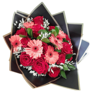 Ramo de Gerberas y Rosas