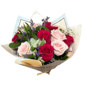 Ramo de 8 Rosas Dos Colores